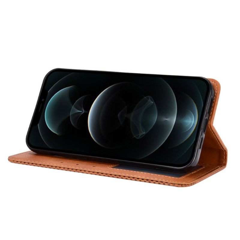 Case voor iPhone 13 Pro Max Leer In Cirénius-stijl