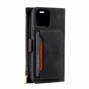 Folio-hoesje voor iPhone 13 Pro Max Portemonnee Standfunctie