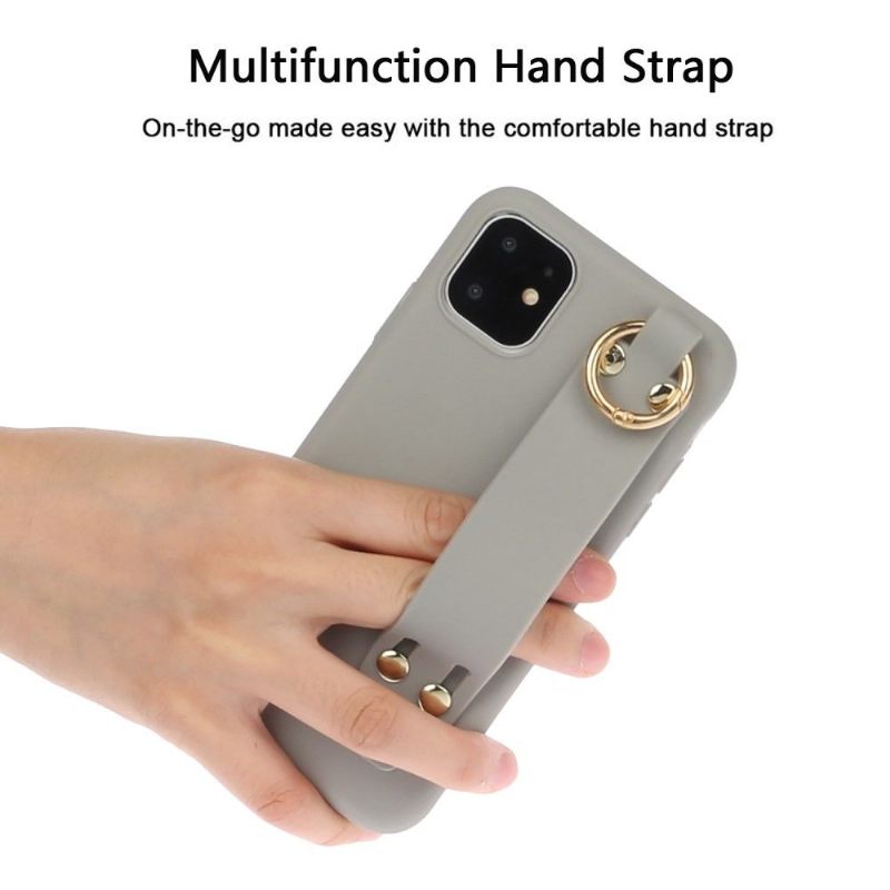 Hoesje voor iPhone 13 Pro Max Anti-fall Siliconen Band