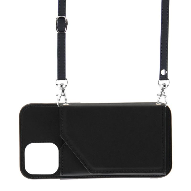 Hoesje voor iPhone 13 Pro Max Aude Multi-compartiment Lanyard