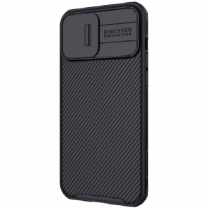 Hoesje voor iPhone 13 Pro Max Camshield Met Achterste Lensdop