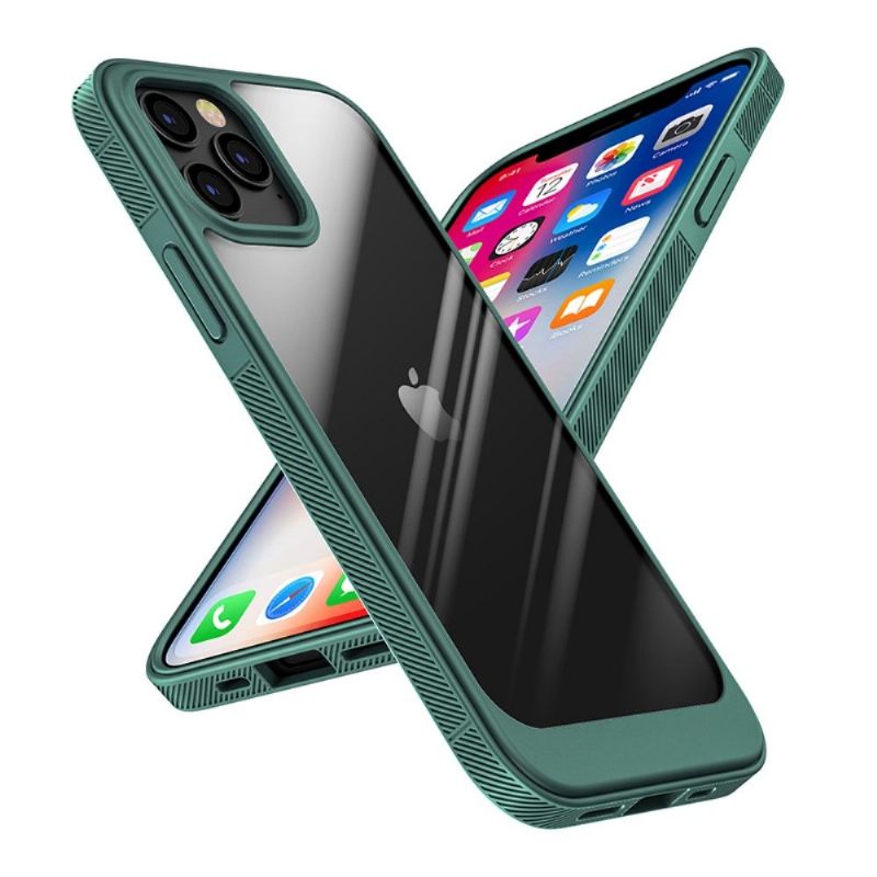 Hoesje voor iPhone 13 Pro Max Duidelijke Omtrekkleur Stiekem