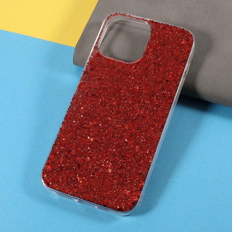Hoesje voor iPhone 13 Pro Max Lena Glitter