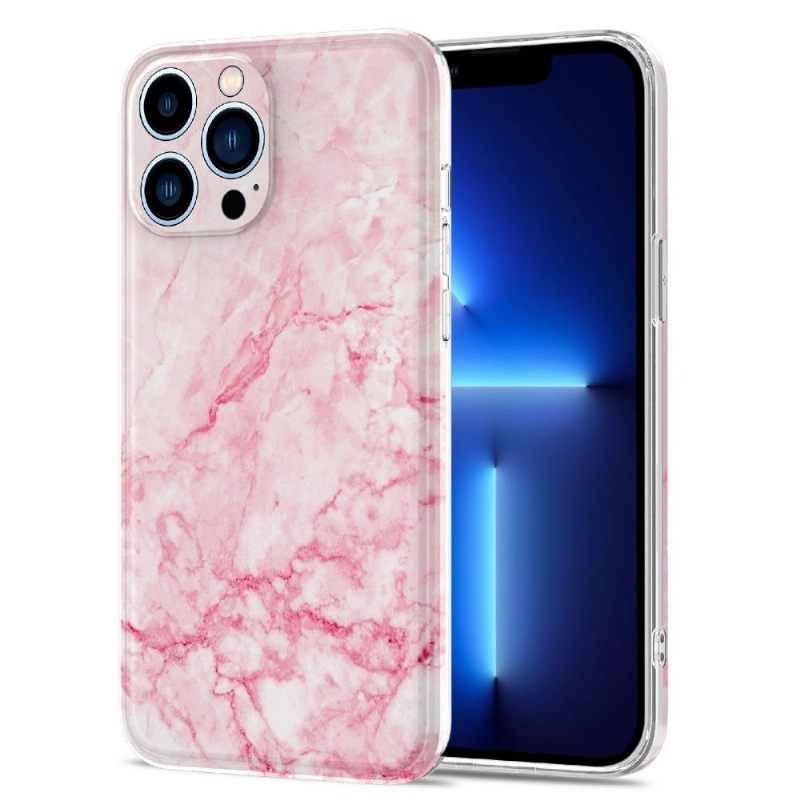 Hoesje voor iPhone 13 Pro Max Marmer
