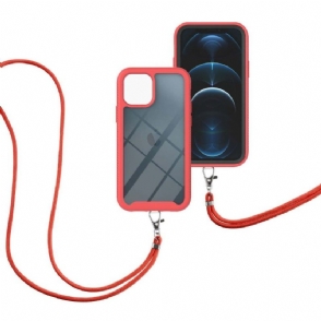 Hoesje voor iPhone 13 Pro Max Met Koord Stedelijke Serie
