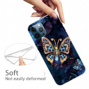 Hoesje voor iPhone 13 Pro Max Vlinder Sieraden