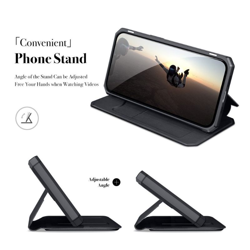 Telefoonhoesje voor iPhone 13 Pro Max Bescherming Folio-hoesje Ducis X-serie