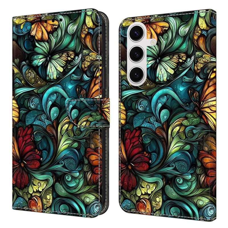 Bescherming Hoesje Samsung Galaxy S26 Plus Aquarelbloemen En -planten
