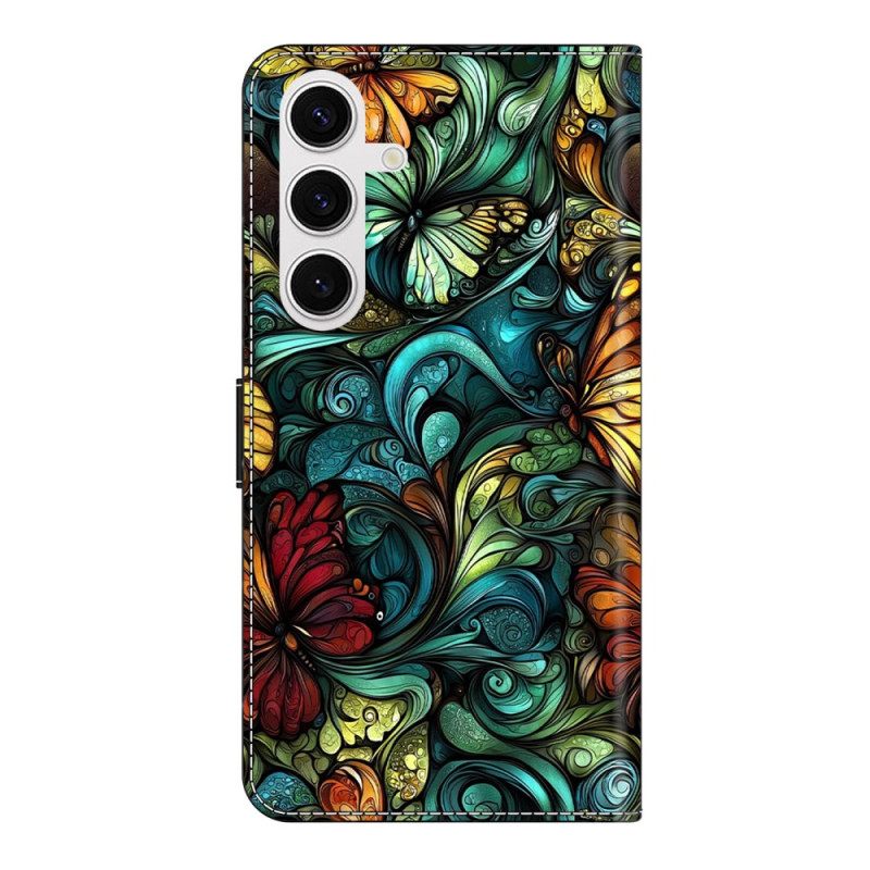 Bescherming Hoesje Samsung Galaxy S26 Plus Aquarelbloemen En -planten
