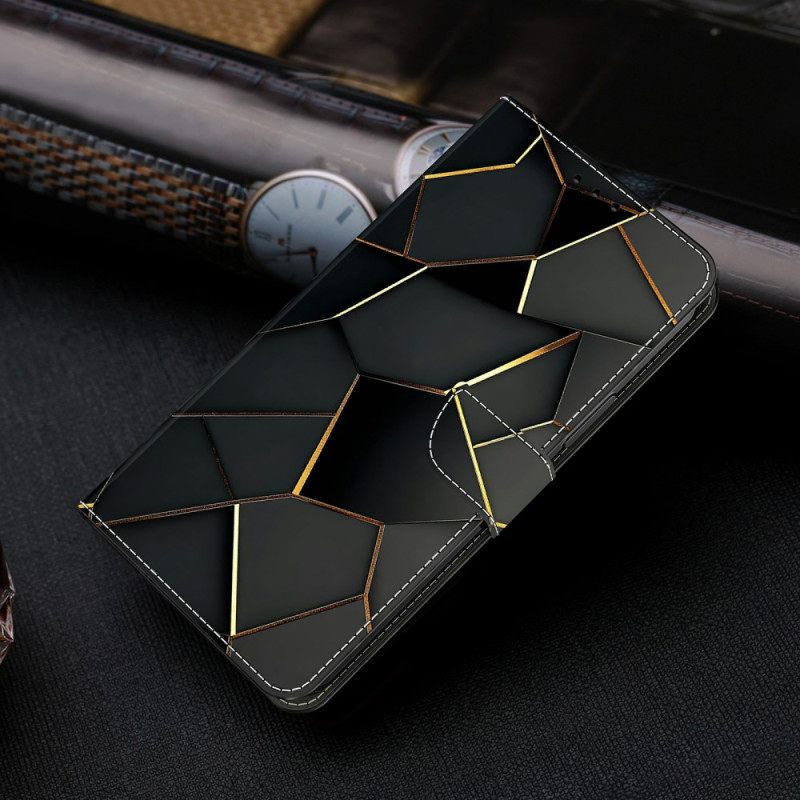 Bescherming Hoesje Samsung Galaxy S26 Plus Zwart-gouden Patroon