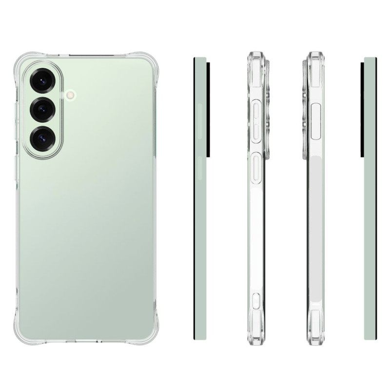 Cover Hoesje Samsung Galaxy S26 Plus Telefoonhoesje Verstevigd Transparant