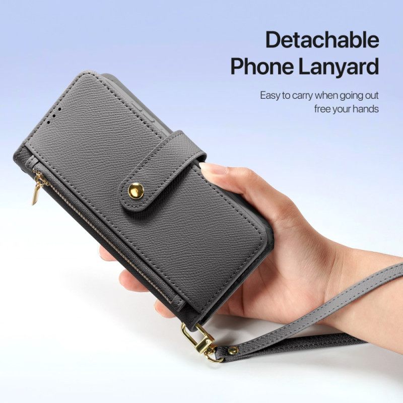 Flip Case Leren Samsung Galaxy S26 Plus Afneembare Hoes Lawa-serie Dux Ducis