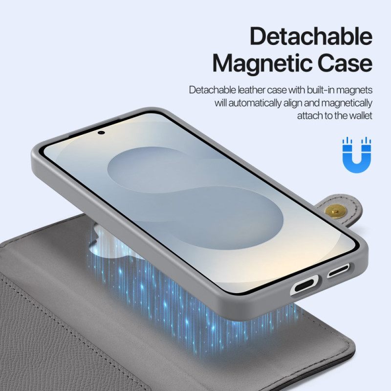 Flip Case Leren Samsung Galaxy S26 Plus Afneembare Hoes Lawa-serie Dux Ducis