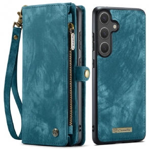 Flip Case Leren Samsung Galaxy S26 Plus Caseme Leerlook