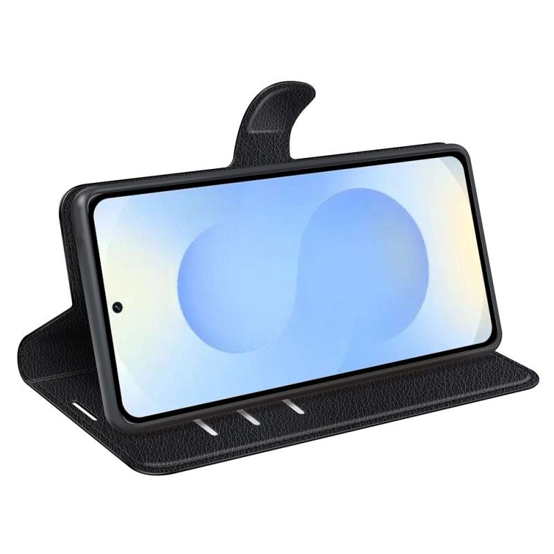 Flip Case Leren Samsung Galaxy S26 Plus Kunstleer In Lycheekleur