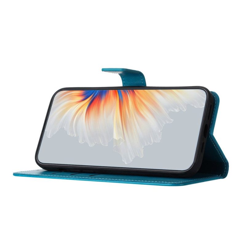 Flip Case Leren Samsung Galaxy S26 Plus Mandala-gravure