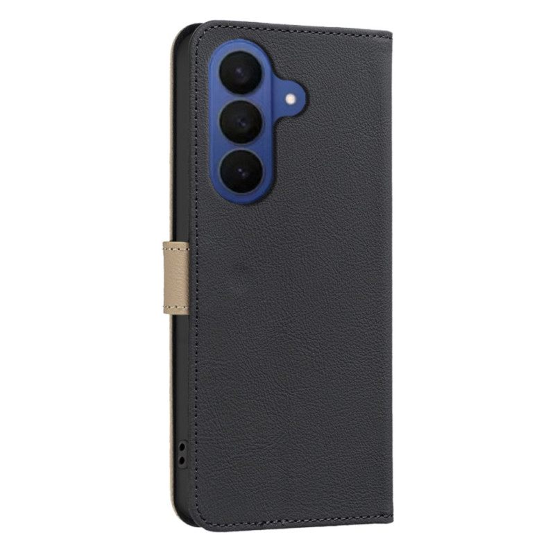 Folio-hoesje Samsung Galaxy S26 Plus Bloemen Binfen Colo