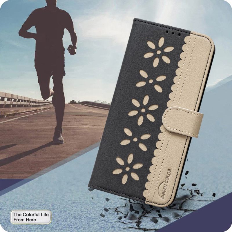 Folio-hoesje Samsung Galaxy S26 Plus Bloemen Binfen Colo