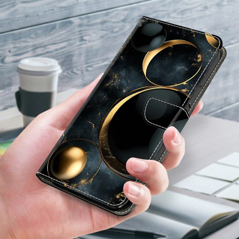 Folio-hoesje Samsung Galaxy S26 Plus Gouden Ringen