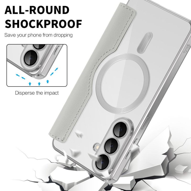 Folio-hoesje Samsung Galaxy S26 Plus Magnetisch Met Rfid-kaarthouder Bescherming Hoesje