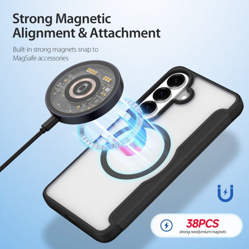 Folio-hoesje Samsung Galaxy S26 Plus Magnetische Skin X Pro Dux Ducis Bescherming Hoesje