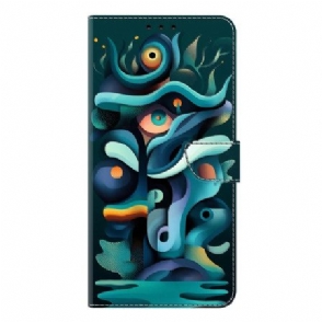 Folio-hoesje Samsung Galaxy S26 Plus Ombré Groene Graffiti