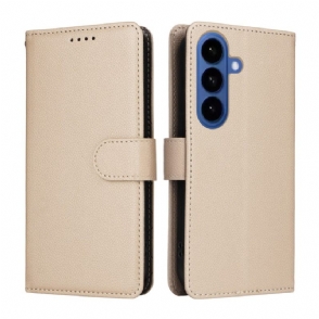 Folio-hoesje Samsung Galaxy S26 Plus Rfid-blokkering En 3 Kaarten Slots