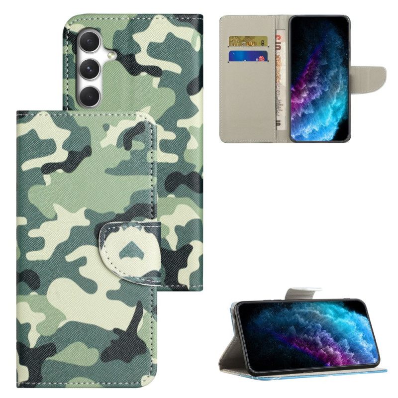 Folio-hoesje Samsung Galaxy S26 Plus Telefoonhoesje Camouflage