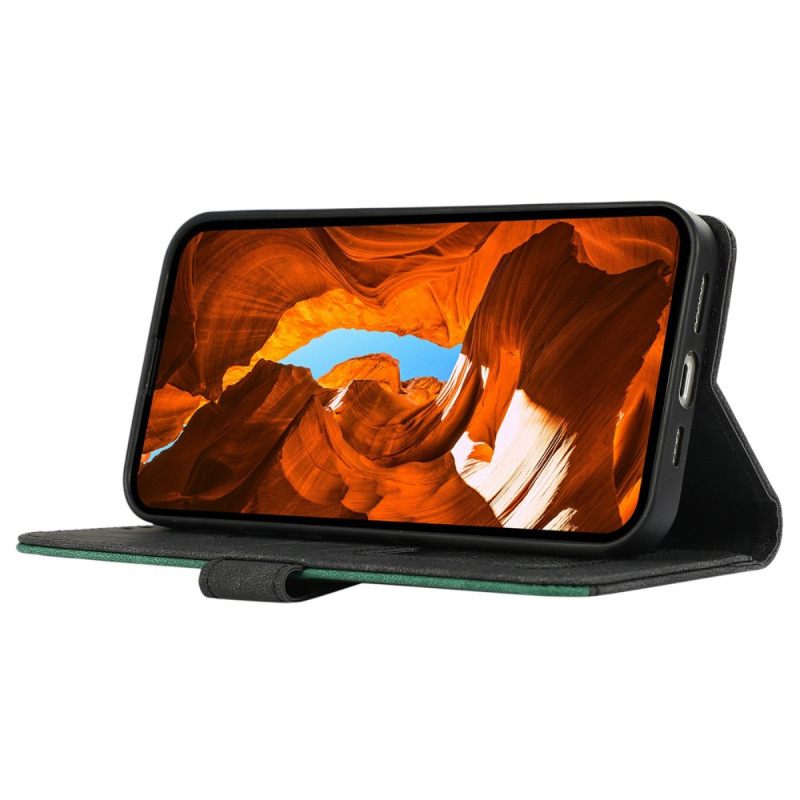 Folio-hoesje Samsung Galaxy S26 Plus Telefoonhoesje Tweekleurige Rfid Abeel