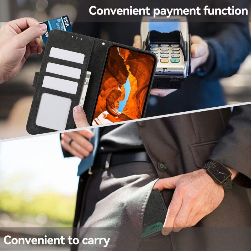 Folio-hoesje Samsung Galaxy S26 Plus Telefoonhoesje Tweekleurige Rfid Abeel