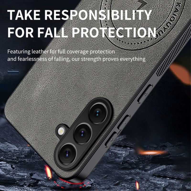 Hoesje Samsung Galaxy S26 Plus Magnetisch Leerlook