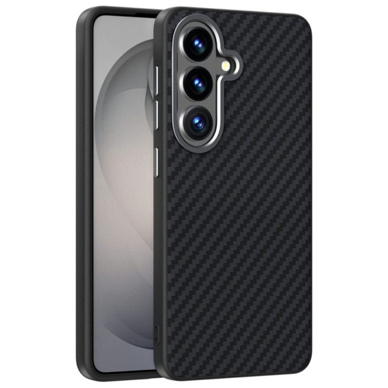 Hoesje Samsung Galaxy S26 Plus Magnetische Houder Met Koolstofvezelstructuur