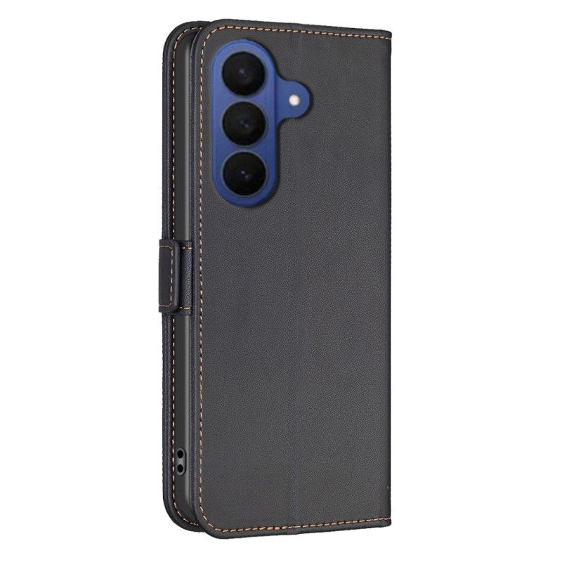 Leren Hoesje Samsung Galaxy S26 Plus Kunstleer Binfen Color