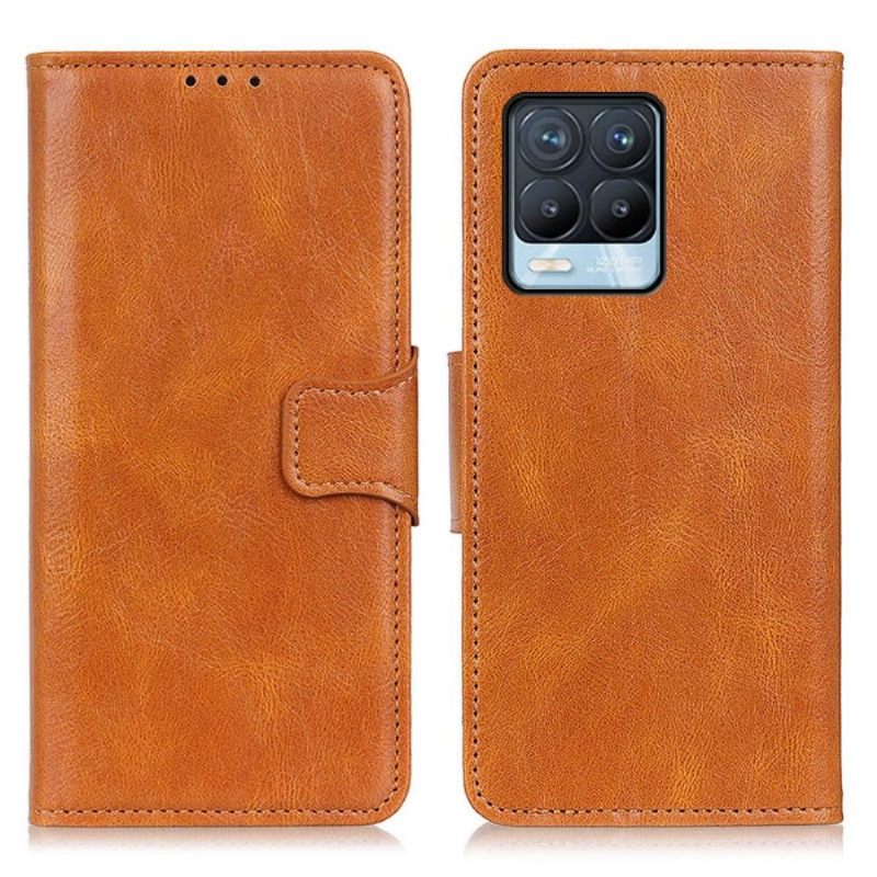 Folio-hoesje voor Realme 8 / 8 Pro Faux Leather Folio Stand Functie