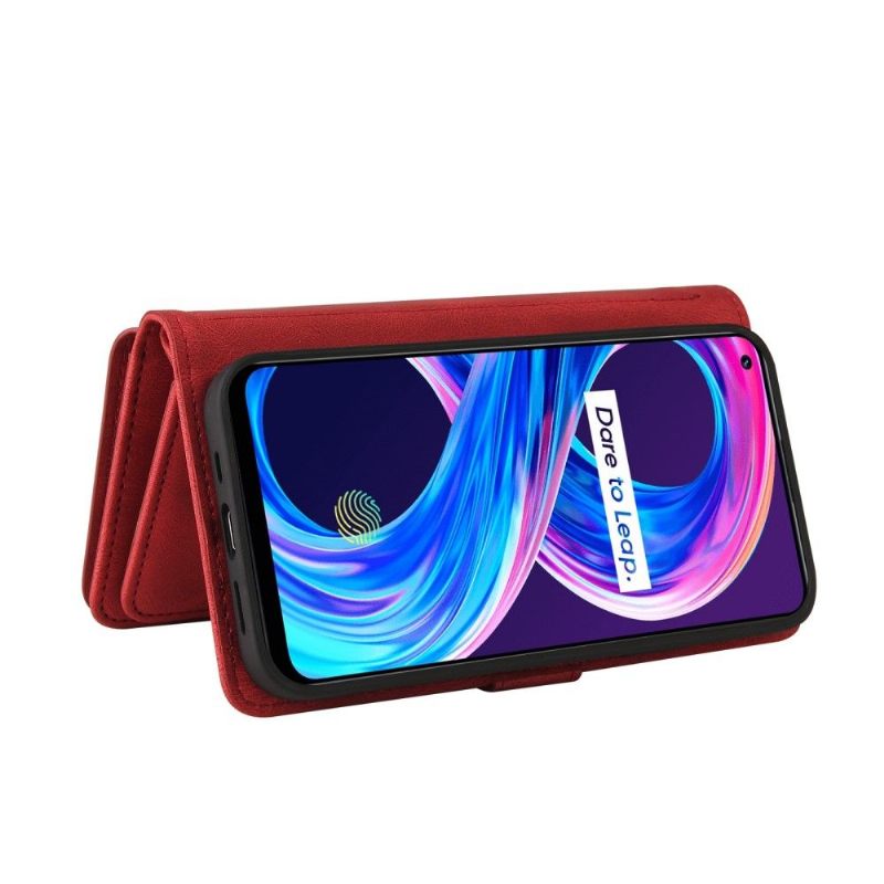Folio-hoesje voor Realme 8 / 8 Pro Portemonnee Met Ketting