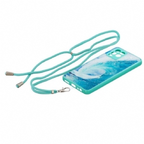 Hoesje voor Realme 8 / 8 Pro Met Koord Golf