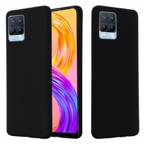 Hoesje voor Realme 8 / 8 Pro Puro Vloeibare Siliconen