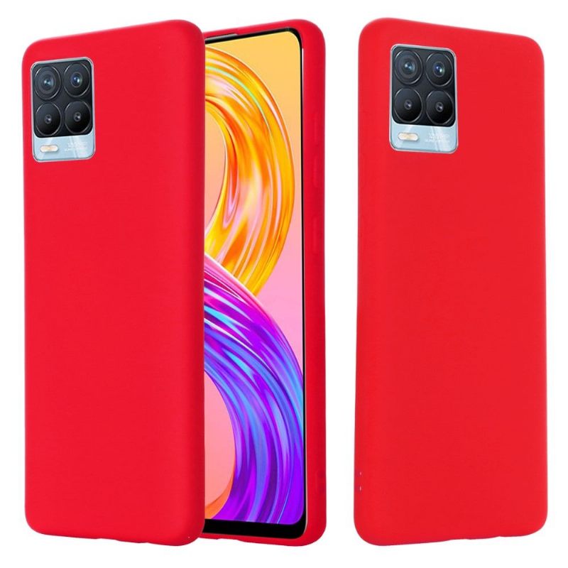 Hoesje voor Realme 8 / 8 Pro Puro Vloeibare Siliconen