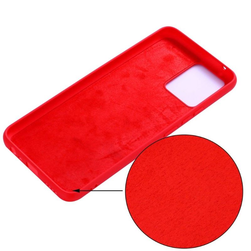 Hoesje voor Realme 8 / 8 Pro Puro Vloeibare Siliconen