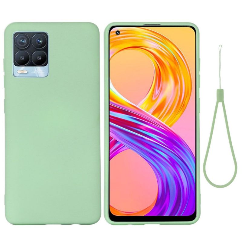 Hoesje voor Realme 8 / 8 Pro Puro Vloeibare Siliconen