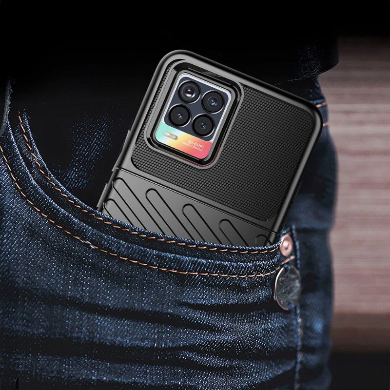 Hoesje voor Realme 8 / 8 Pro Thor-serie Siliconen