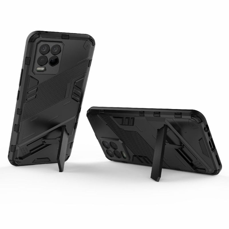 Telefoonhoesje voor Realme 8 / 8 Pro Bescherming Hybride Met Standaard
