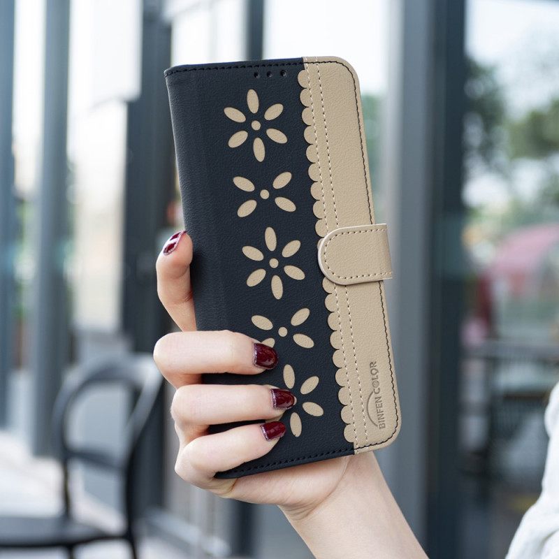 Bescherming Hoesje Xiaomi 15t Bloemenprint Binfen-kleur