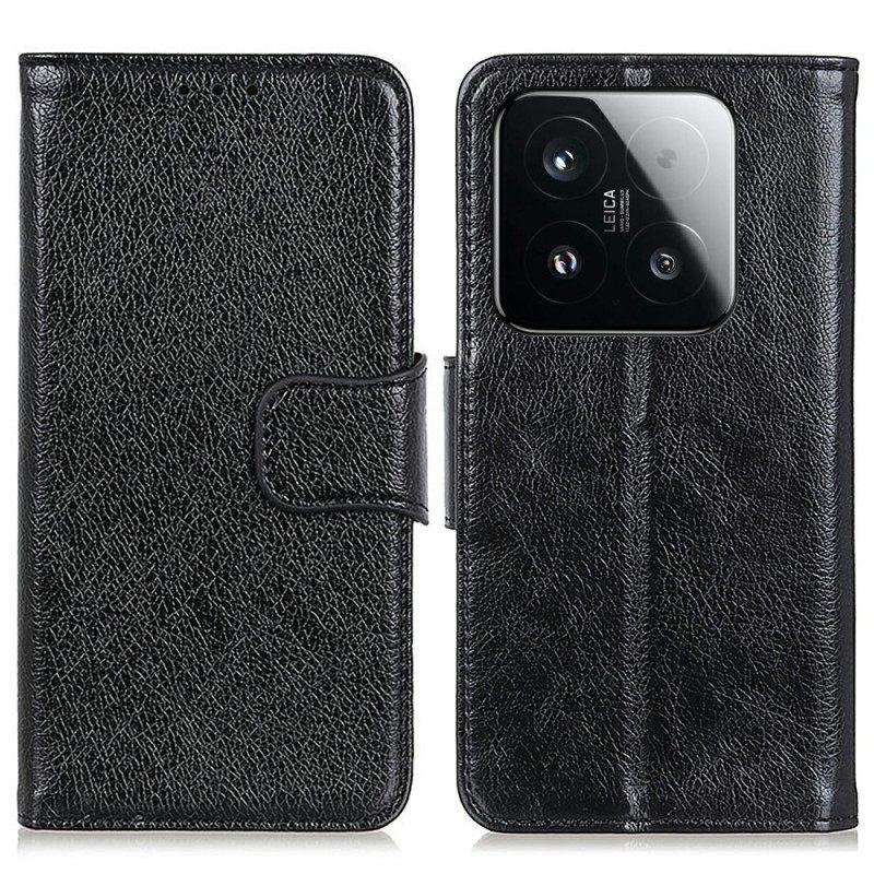 Bescherming Hoesje Xiaomi 15t Nappa Textuur