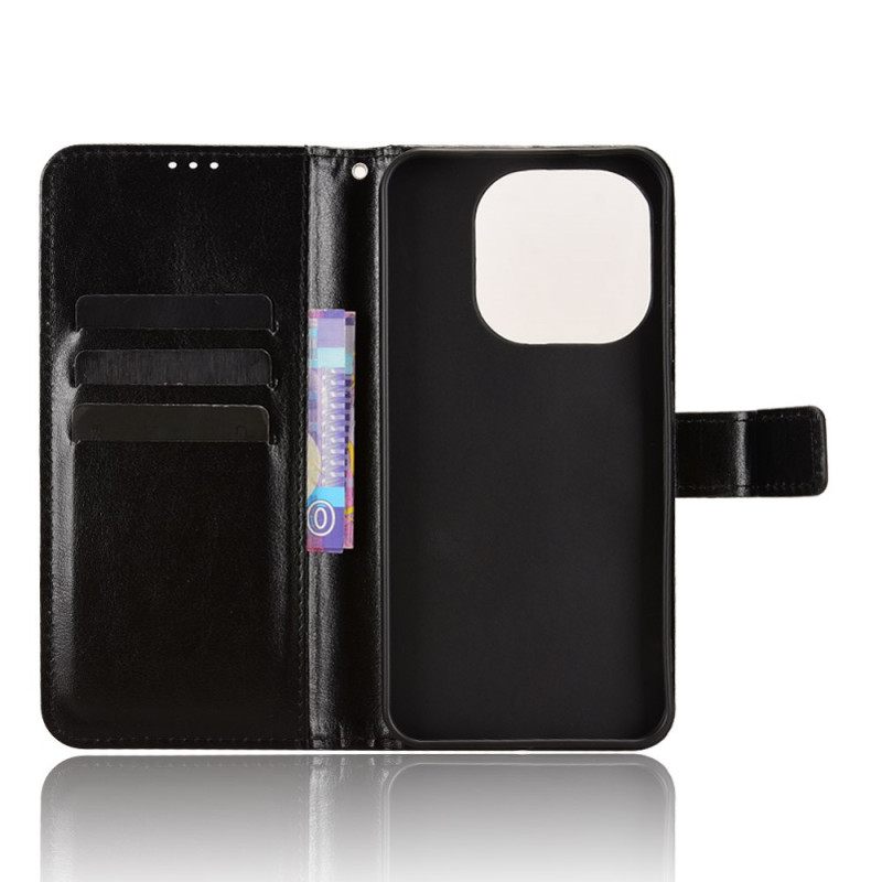 Bescherming Hoesje Xiaomi 15t Opvallend Imitatieleer