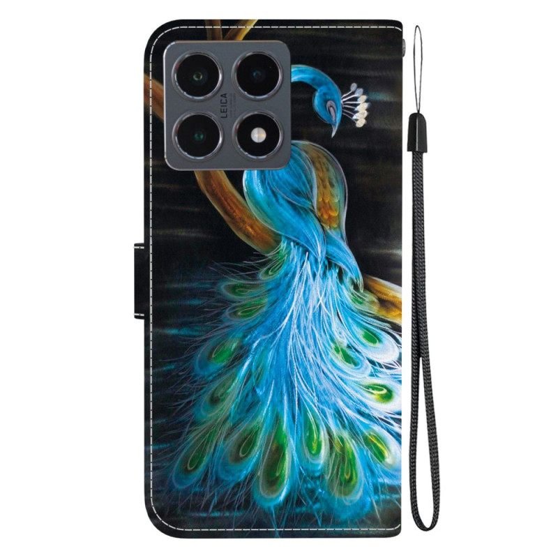 Bescherming Hoesje Xiaomi 15t Pauwenpatroon