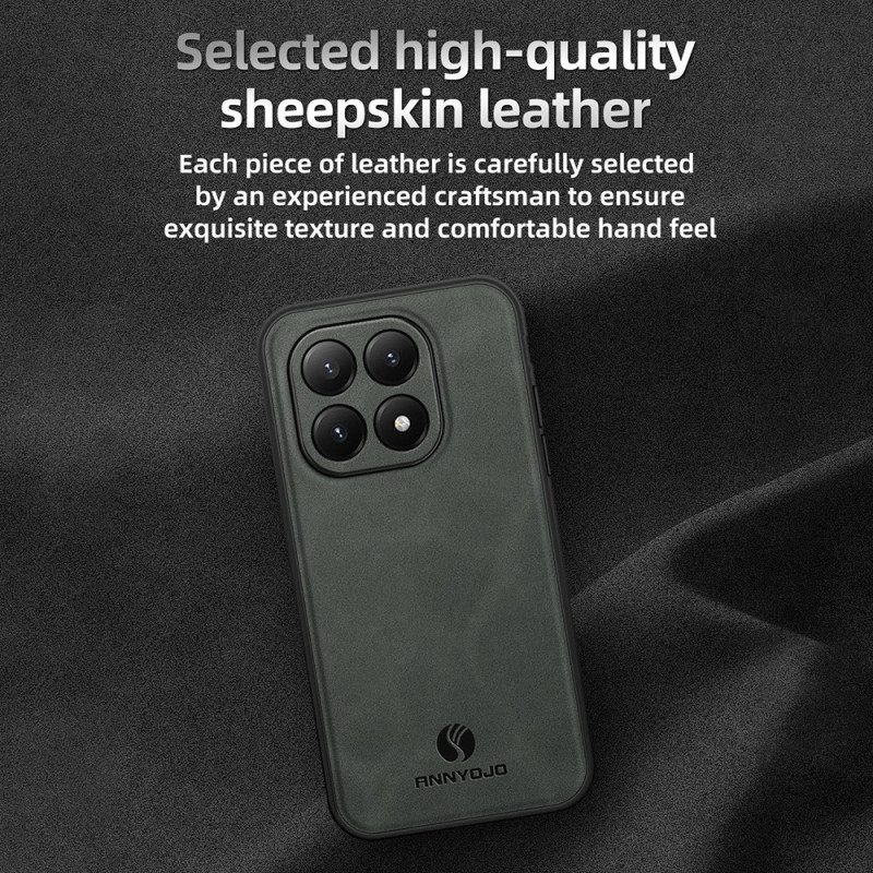 Cover Hoesje Xiaomi 15t Telefoonhoesje Pinwuyo Leereffect