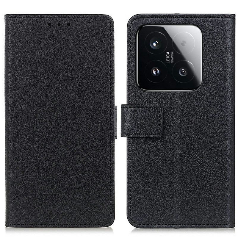 Flip Case Leren Xiaomi 15t Klassiek