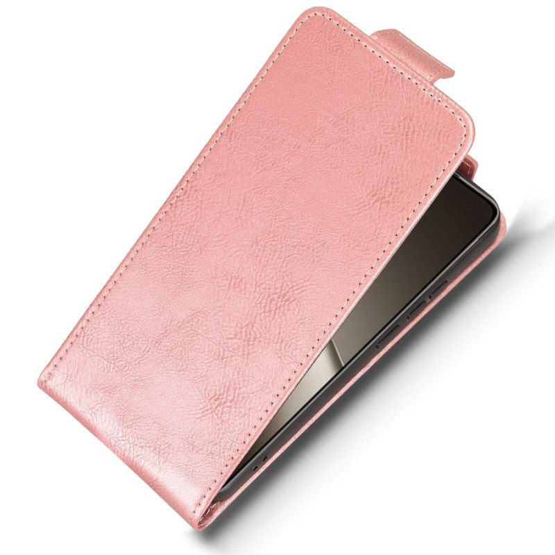 Flip Case Leren Xiaomi 15t Verticaal Flip-ontwerp