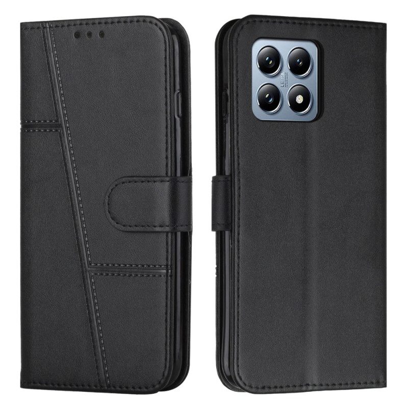 Flip Case Leren Xiaomi 15t Zakelijk